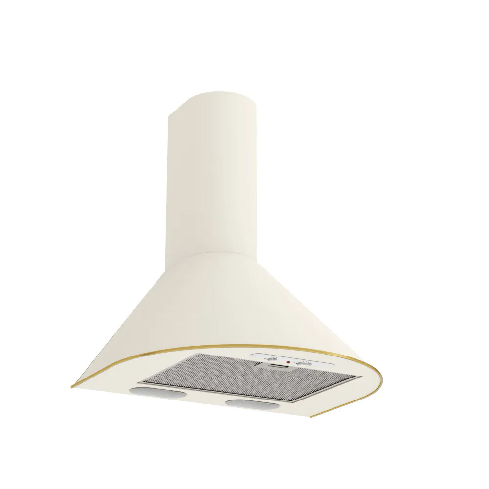 Изображение товара Вытяжка Elikor Эпсилон 60П-430-П3Л топленое молоко/золото 59.5 см надежная и стильная