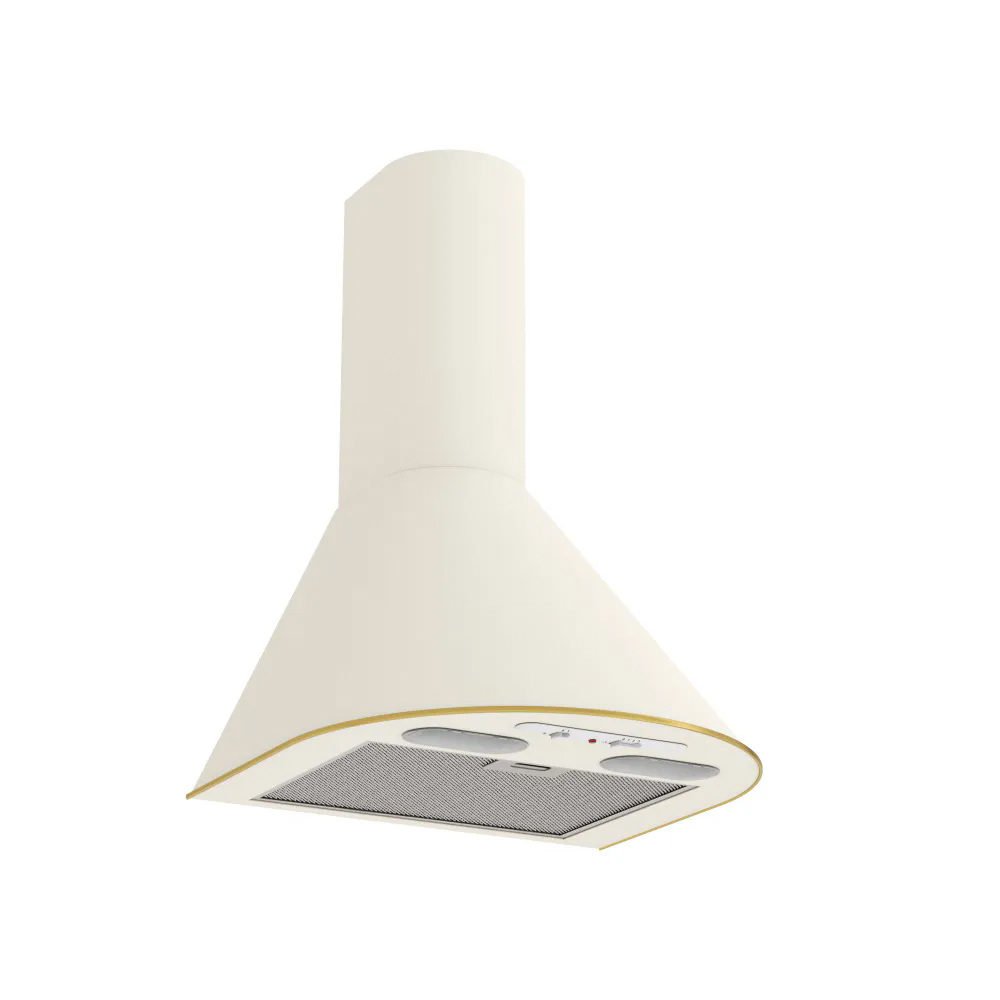 Изображение товара Вытяжка Elikor Эпсилон 50П-430-П3Л топленое молоко/золото 50 см цвет бежевый