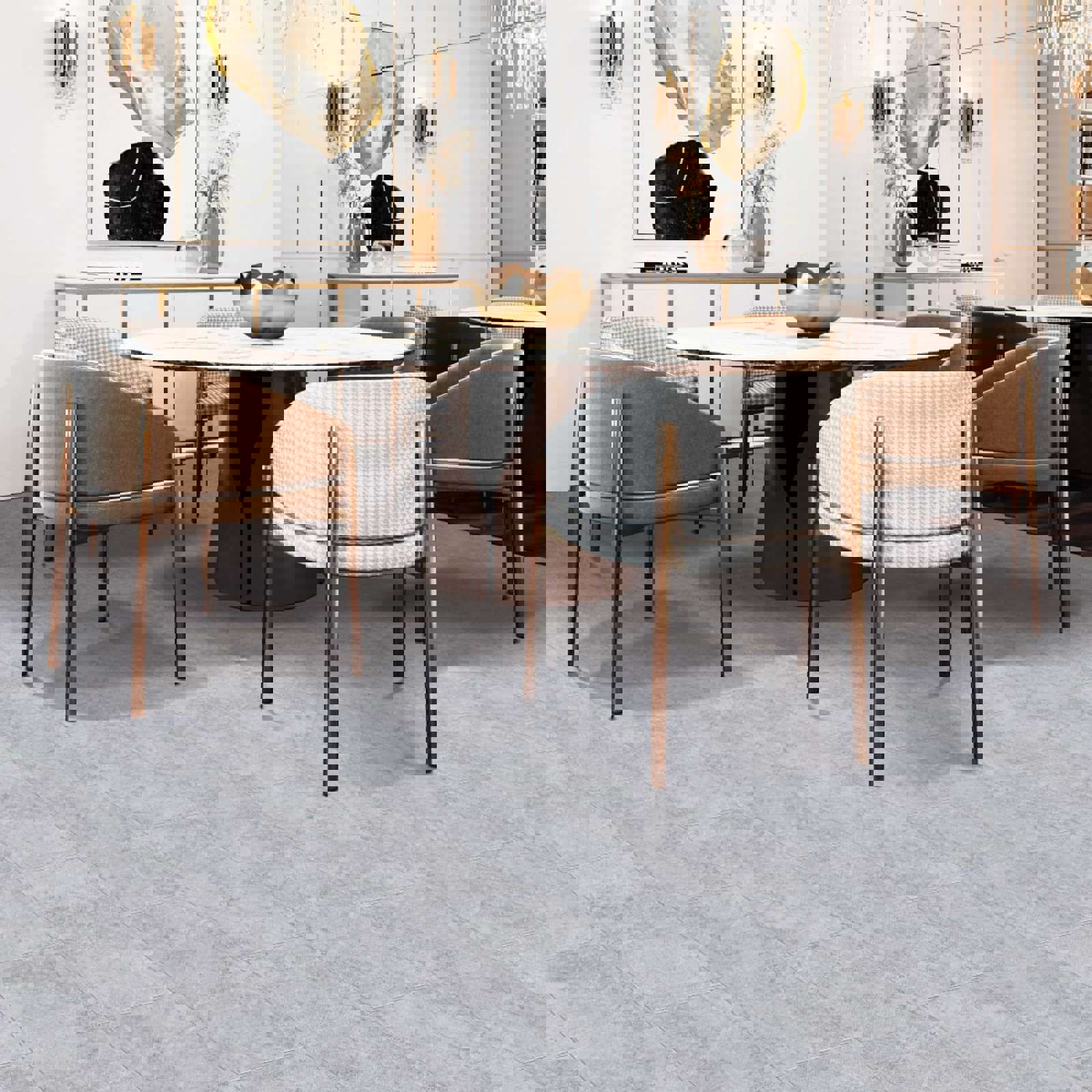 Изображение товара SPC плитка Royce Qvadro Бетон Бата 42 класс толщина 4 мм 1.80 м², цена за упаковку