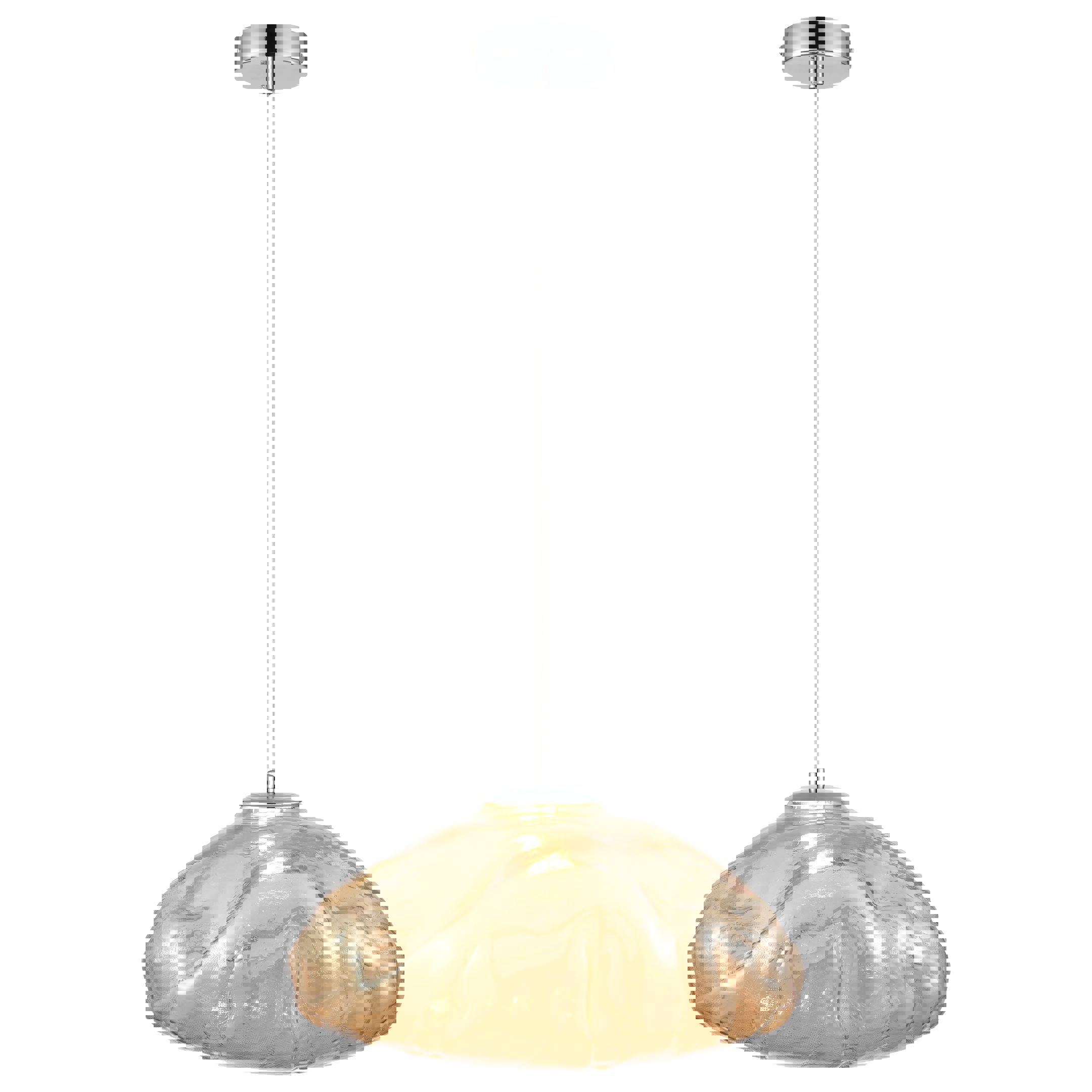 Изображение товара Светильник подвесной светодиодный Wertmark Isola We219.03.143 2 м² нейтральный белый свет цвет хром