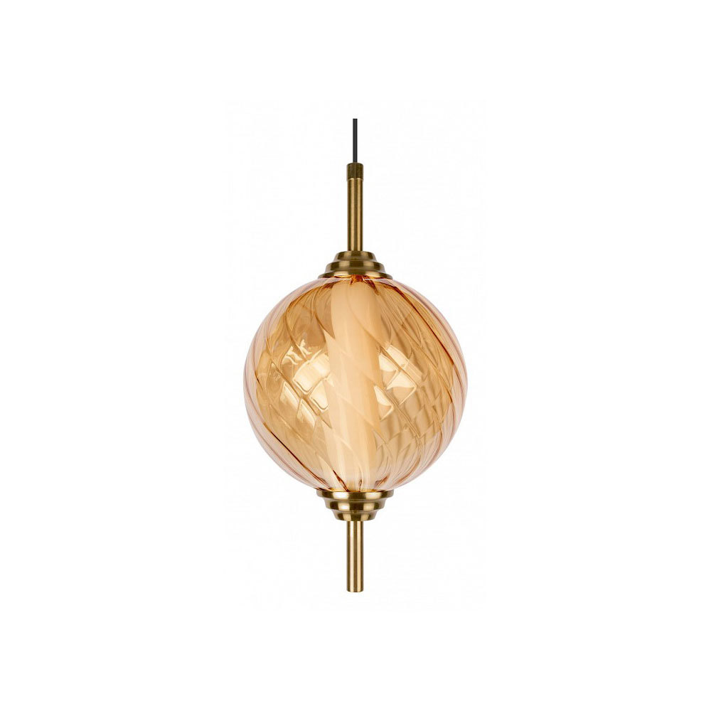 Изображение товара Светильник подвесной светодиодный Loft It Helix 10421/b amber 4 м² нейтральный белый свет цвет бронза