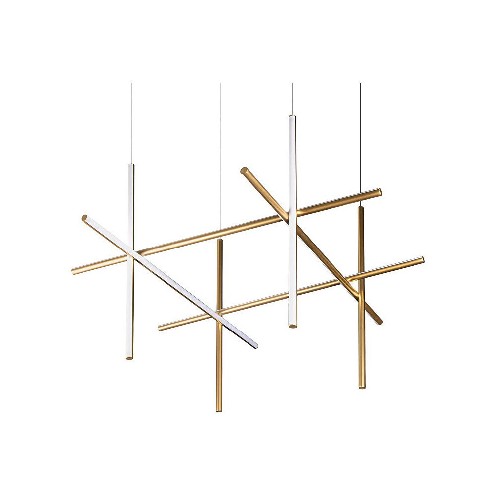 Изображение товара Светильник подвесной светодиодный Loft It Coordinates 10393/a 20 м² нейтральный белый свет цвет золото