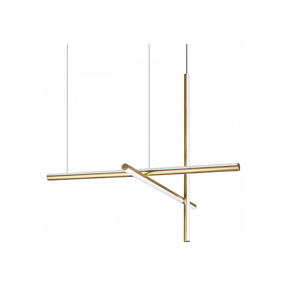 Изображение товара Светильник подвесной светодиодный Loft It Coordinates 10393/d 8 м² нейтральный белый свет цвет золото