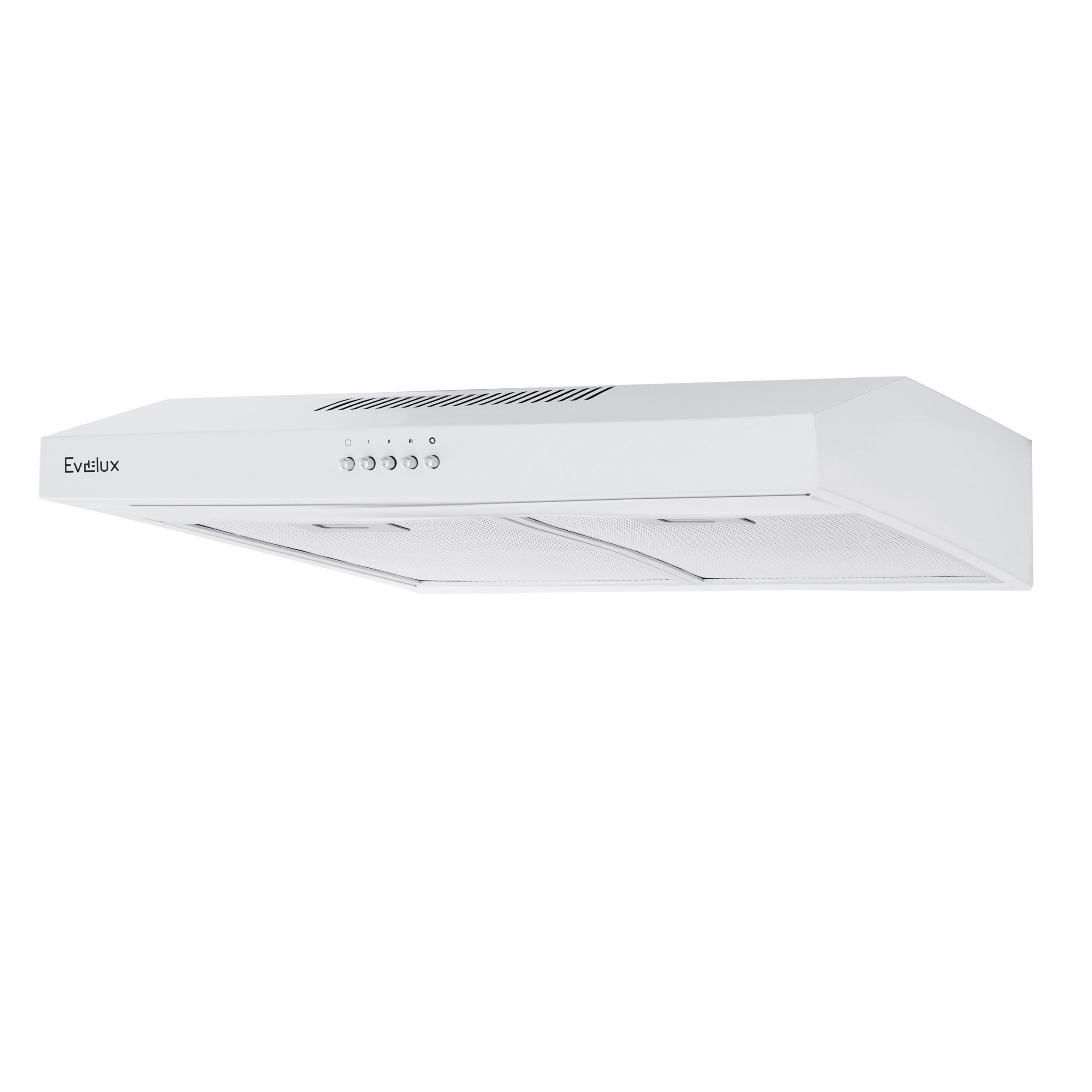 Изображение товара Вытяжка Evelux Ulla 60 W белая для кухни от 24 м², 390 м³/ч, светодиодное освещение