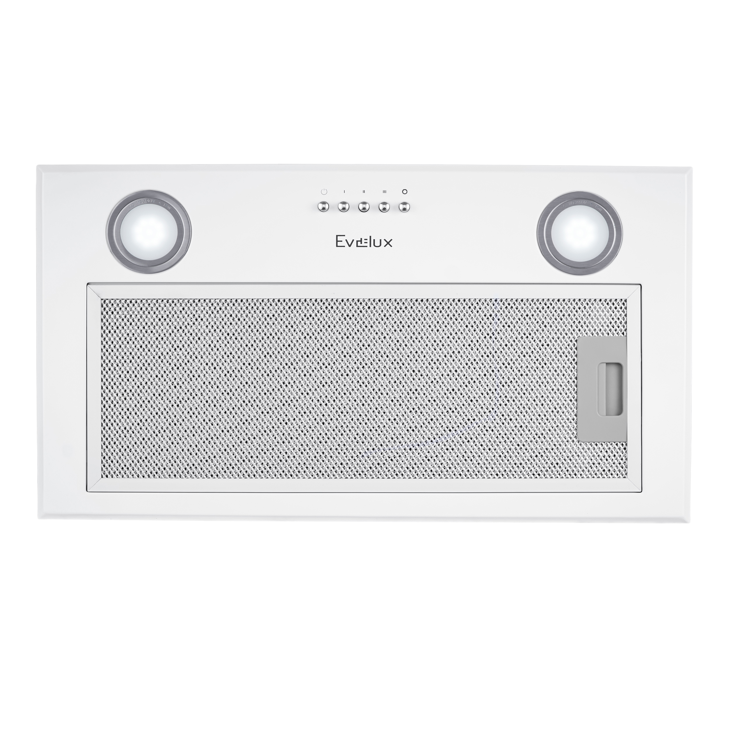 Изображение товара Встраиваемая вытяжка Evelux Margit 60 W 52.5 см белая для кухни