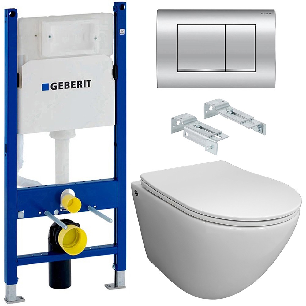 Изображение товара Комплект инсталляция Geberit и унитаз Bloomix Trend 3.0