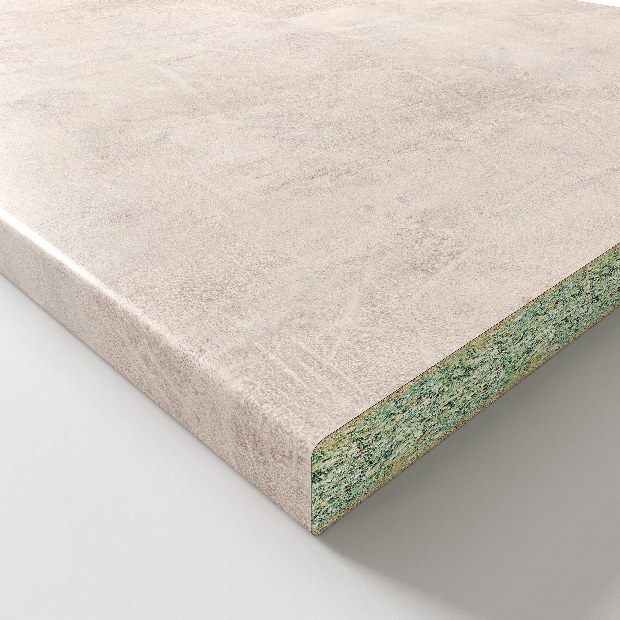 Изображение товара Кухонная столешница Slotex 120x60x3.8 см из ДСП цвет бежевый с розовым оттенком