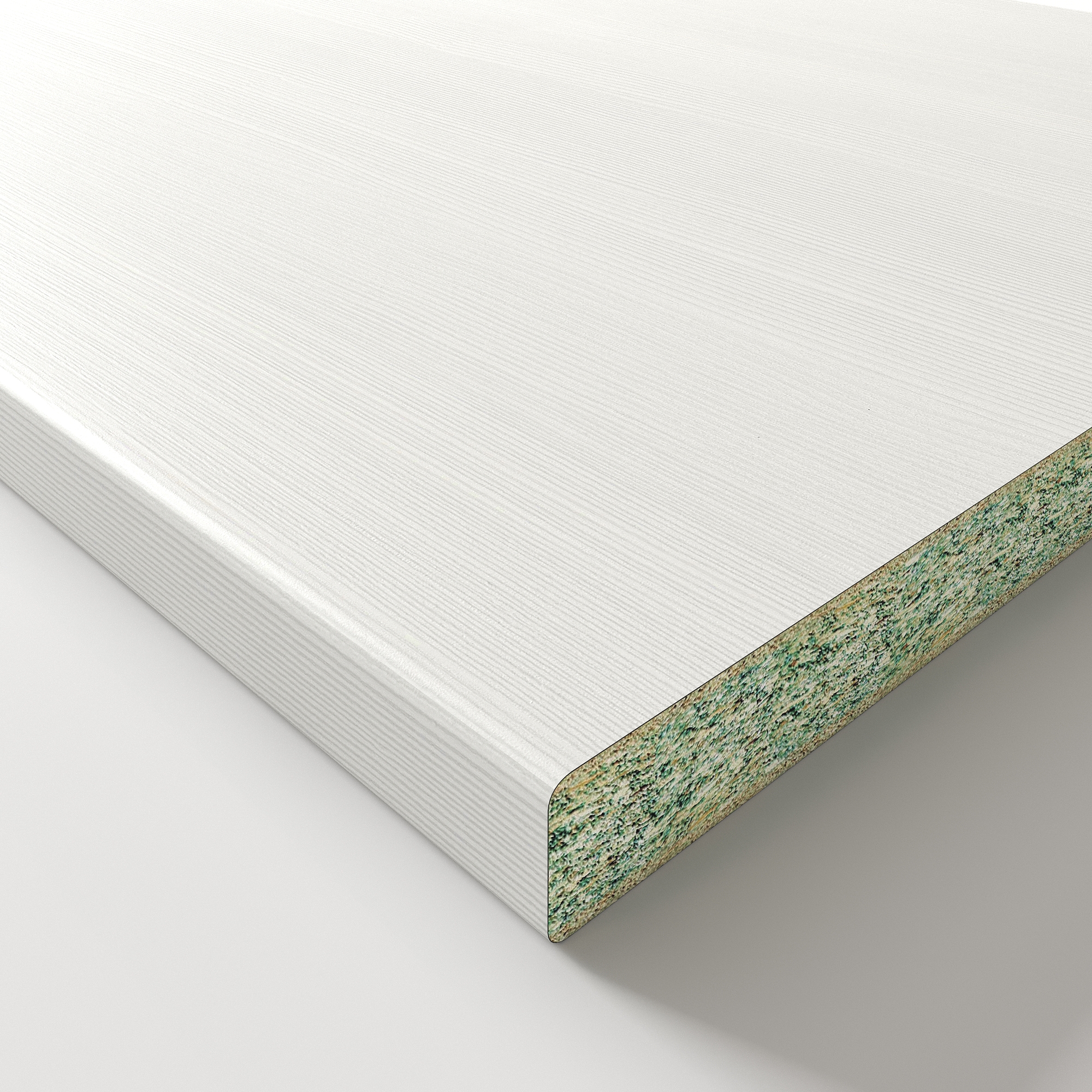 Изображение товара Кухонная столешница Slotex 240x60x4 см из ДСП белый плоский дизайн