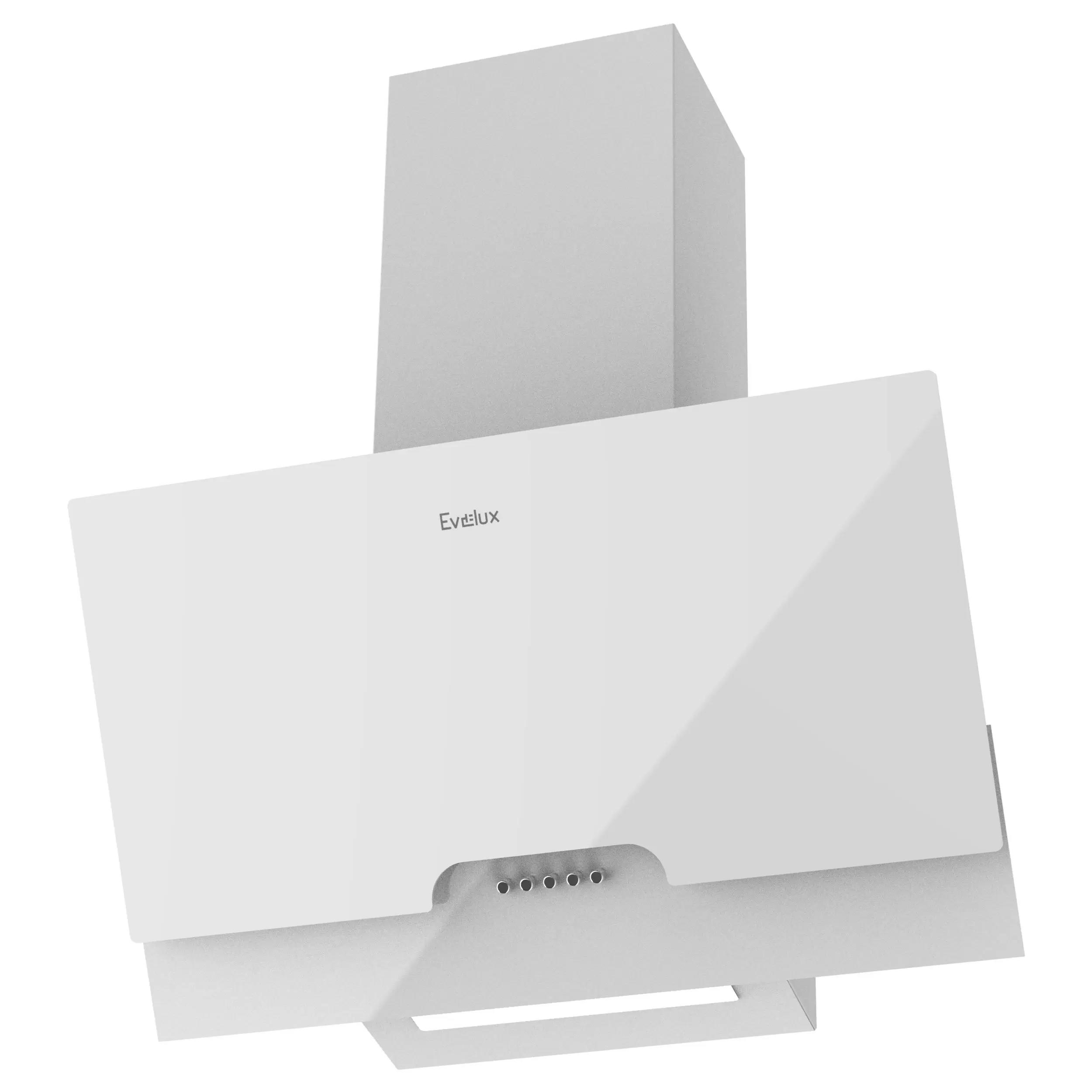 Изображение товара Наклонная вытяжка Evelux Rikka 60 WG белая для кухни 60 см