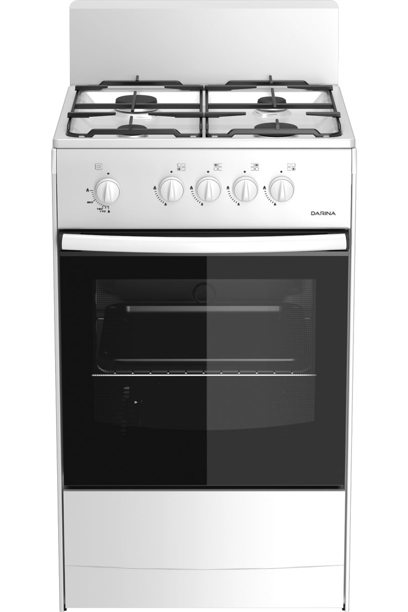 Изображение товара Газовая плита с духовкой Darina 183793 50x85x51 см цвет белый