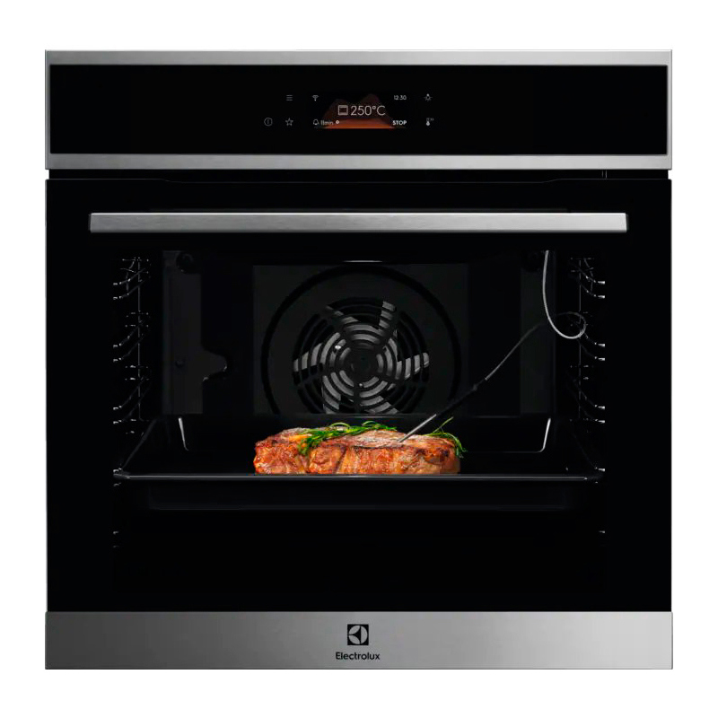 Изображение товара Встраиваемый электропечь Electrolux EOE8P39WX 72л черный нержавеющая сталь
