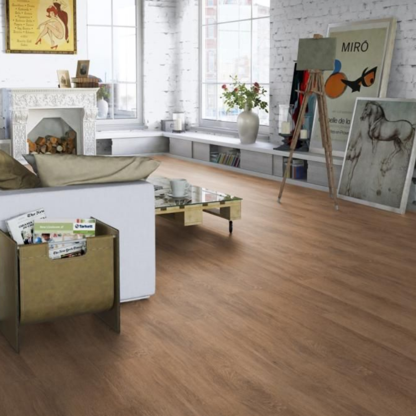 Изображение товара SPC плитка Royce Blackwood Selma 34 класс, толщина 3.85 мм, 1.96 м², влагостойкая