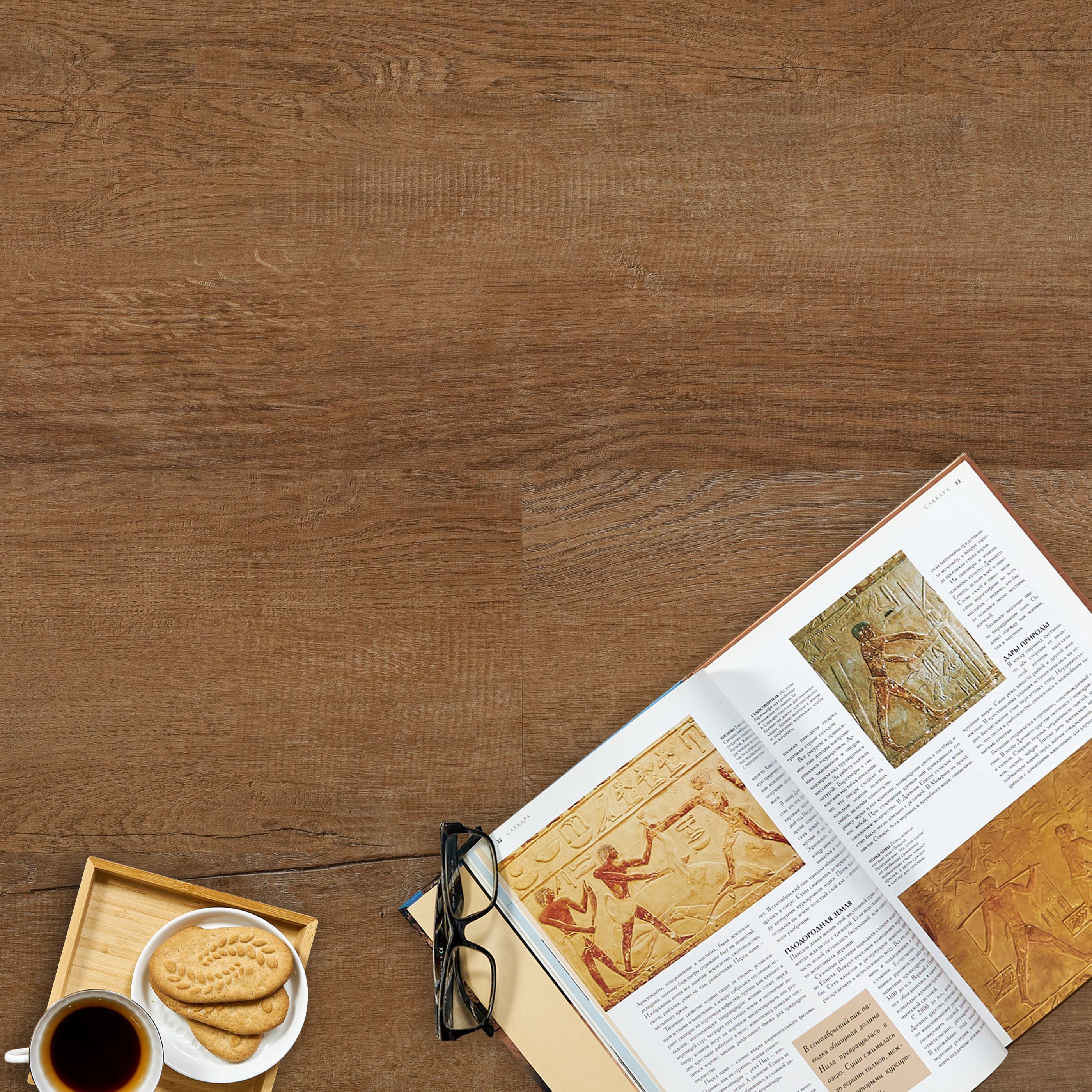 Изображение товара Клеевая ПВХ-плитка Tarkett Art Vinyl Groove Sam 31 1.85 мм 3.07 м² Россия