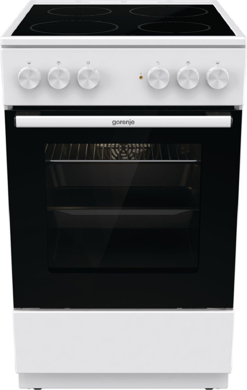 Изображение товара Кухонная электрическая плита Gorenje 1840505 57x94x71 см белый стеклокерамика