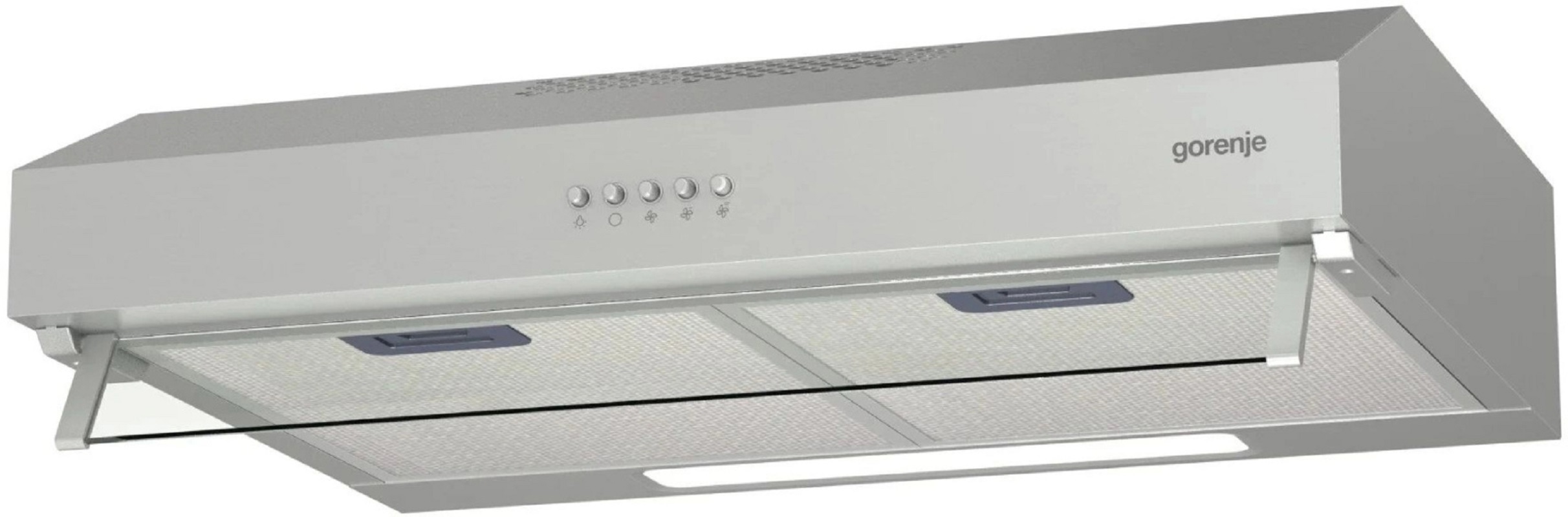 Изображение товара Вытяжка Gorenje WHU529EX/M 53 см серый серебристый козырьковая