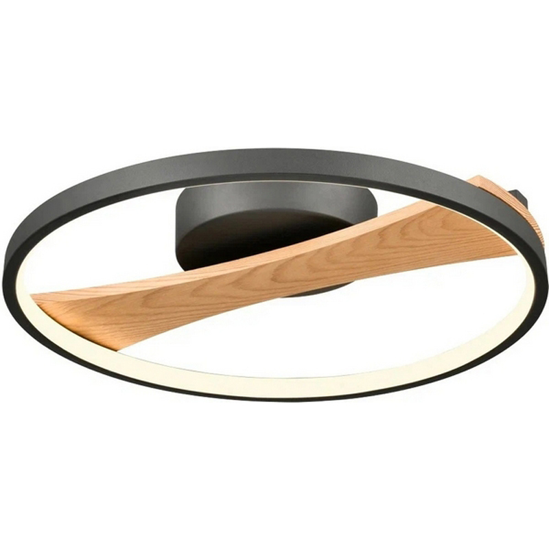 Изображение товара Люстра потолочная светодиодная Velante 450-047-01 8 м² нейтральный белый свет цвет черный