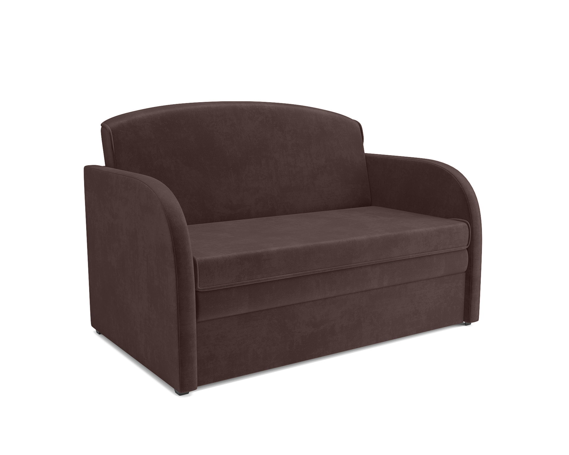 Изображение товара Диван прямой Мебель-арс Малютка 135x92 см молочный шоколад