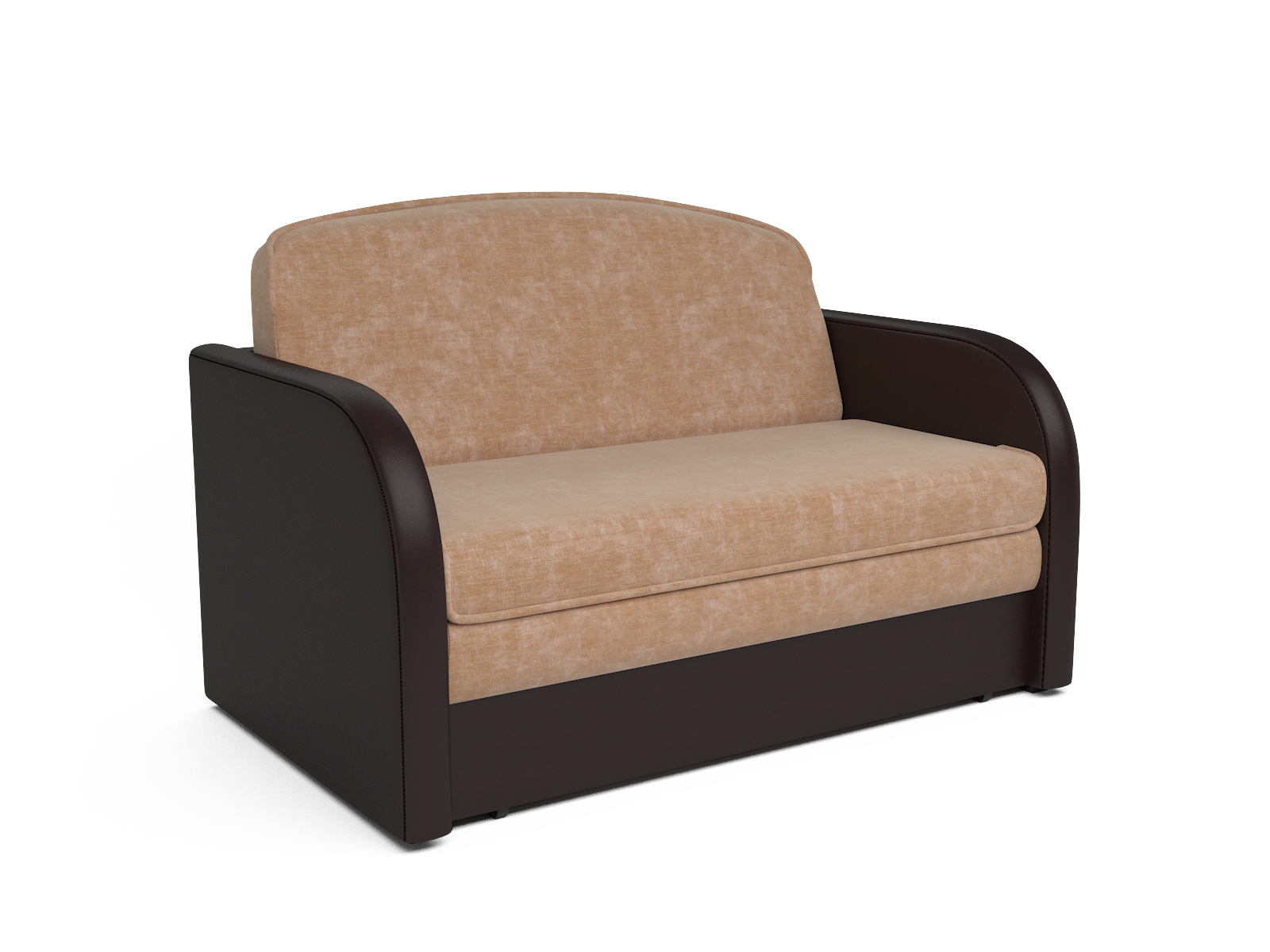 Изображение товара Диван прямой Мебель-арс Малютка 135x92x80 см велюр цвет бежевый