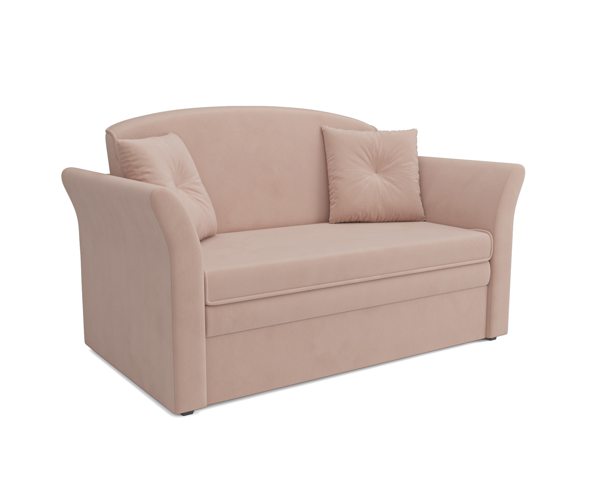 Изображение товара Диван прямой Мебель-арс Малютка №2 150x92x82 см велюр бежевый