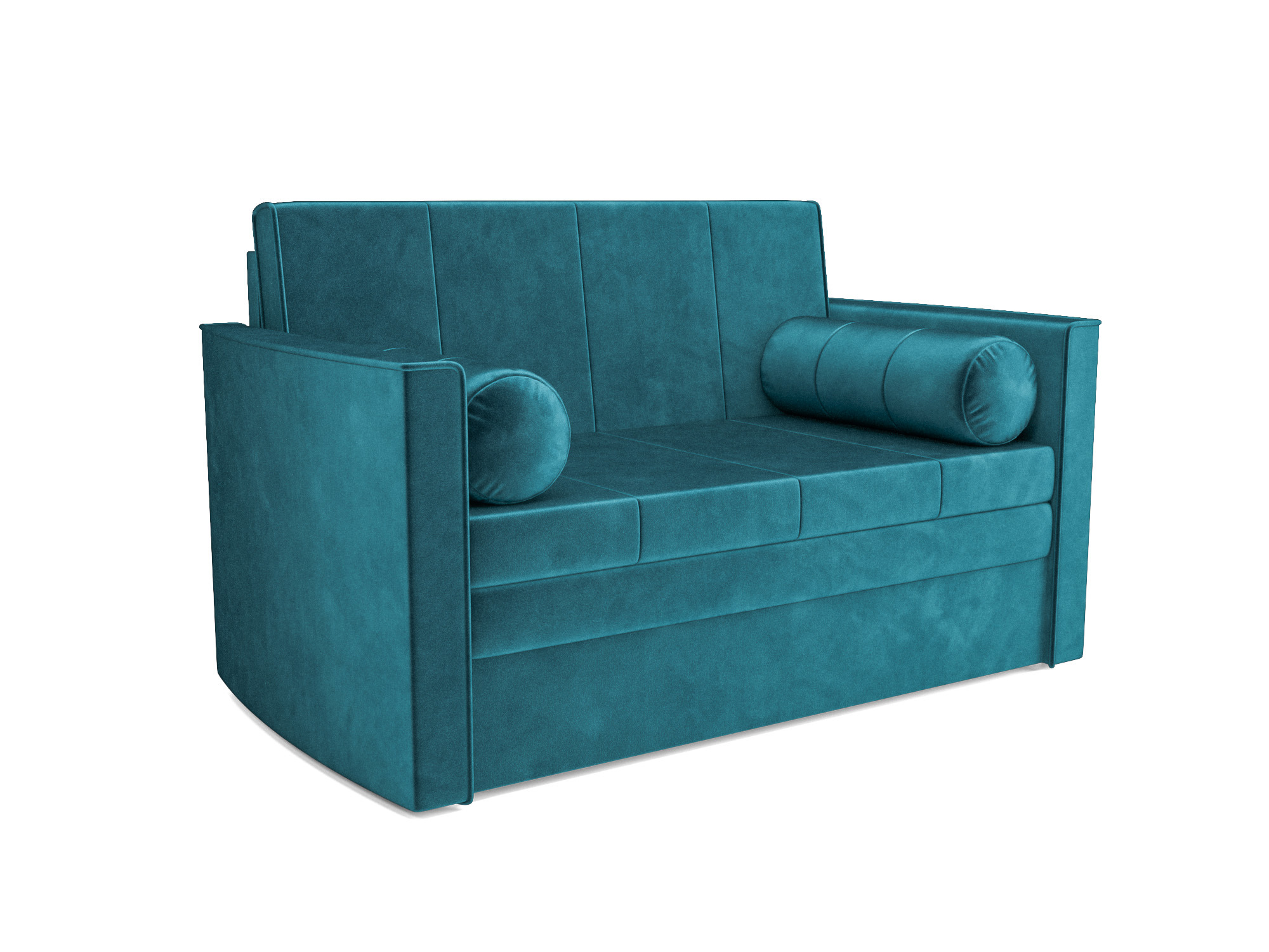 Изображение товара Прямой диван Мебель-арс Санта №2 с выкатным механизмом и бельевым ящиком