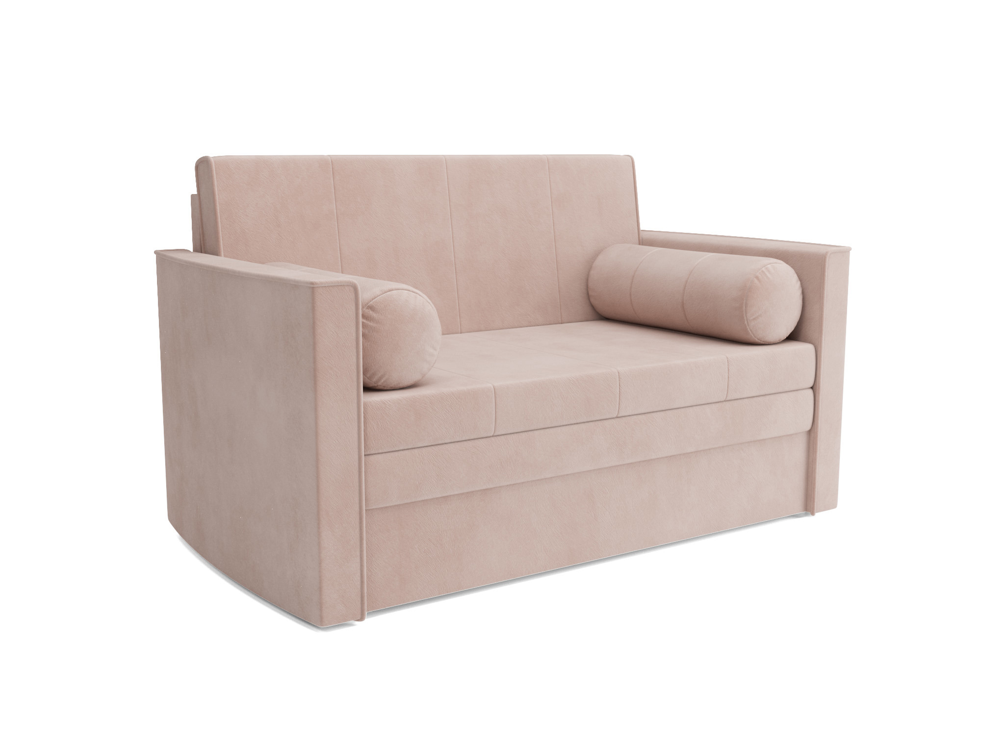 Изображение товара Диван прямой Мебель-арс Санта №2 велюр бежевый механизмы трансформации