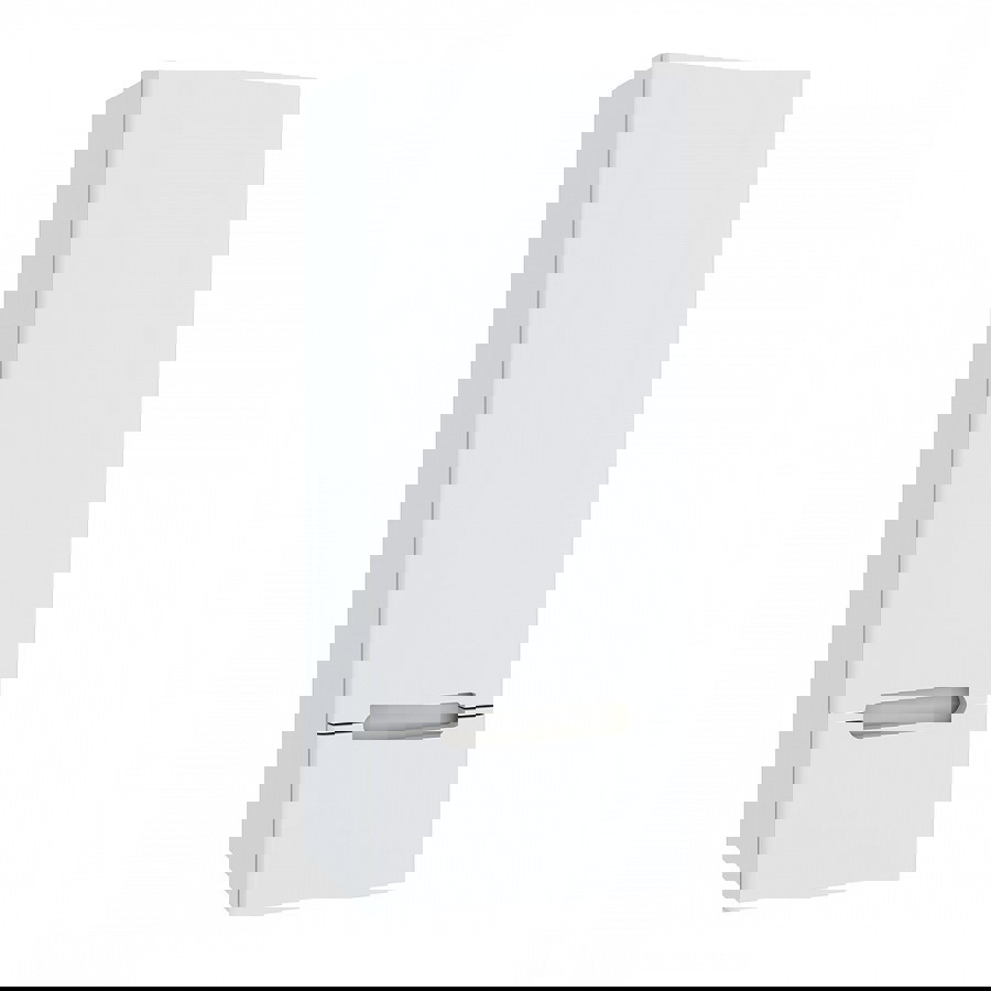 Изображение товара Навесной шкаф для ванной Runo Парма 75x30 см правый белый современный стиль