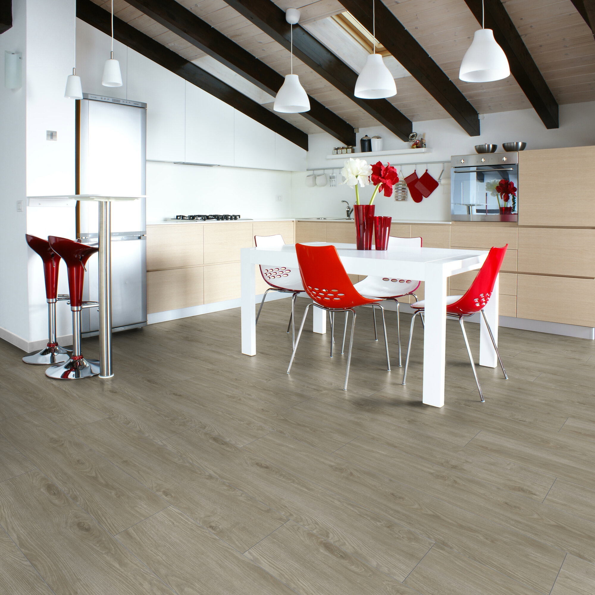 Изображение товара Ламинат Kronotex Exquisit Plus Дуб Севилья 8 мм 1380x244 мм 2.69 м²