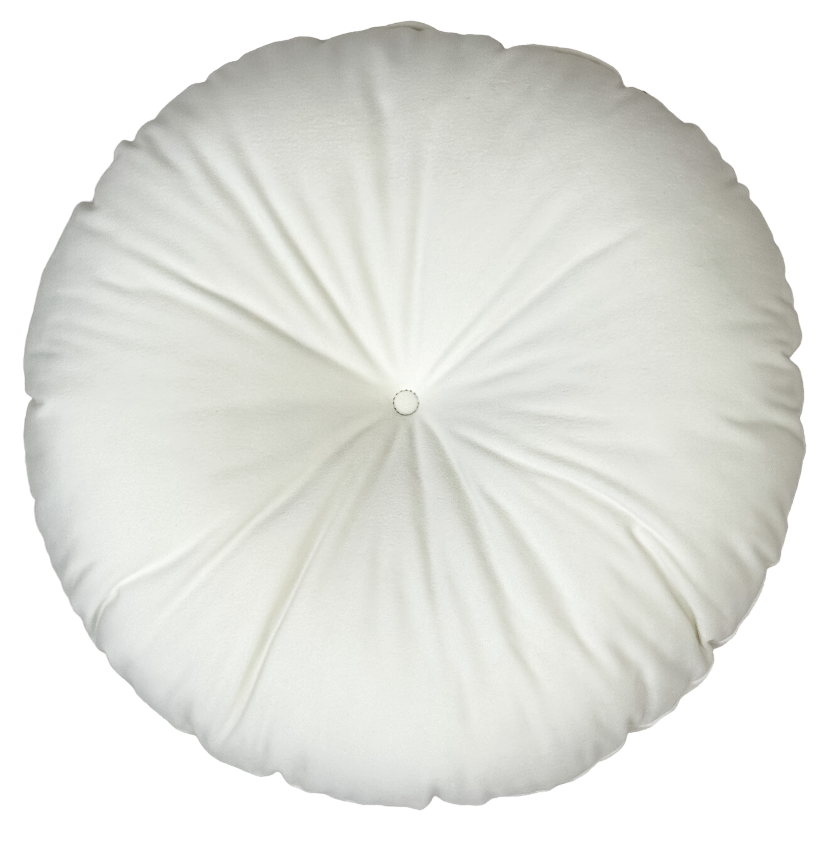 Изображение товара Декоративная подушка Linen Way 37 см кремовая круглая двусторонняя