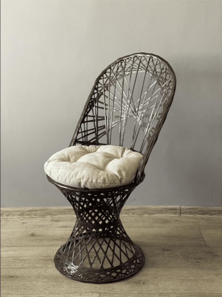 Изображение товара Кресло садовое Provance AJURIO из композита, текстиль, коричневое