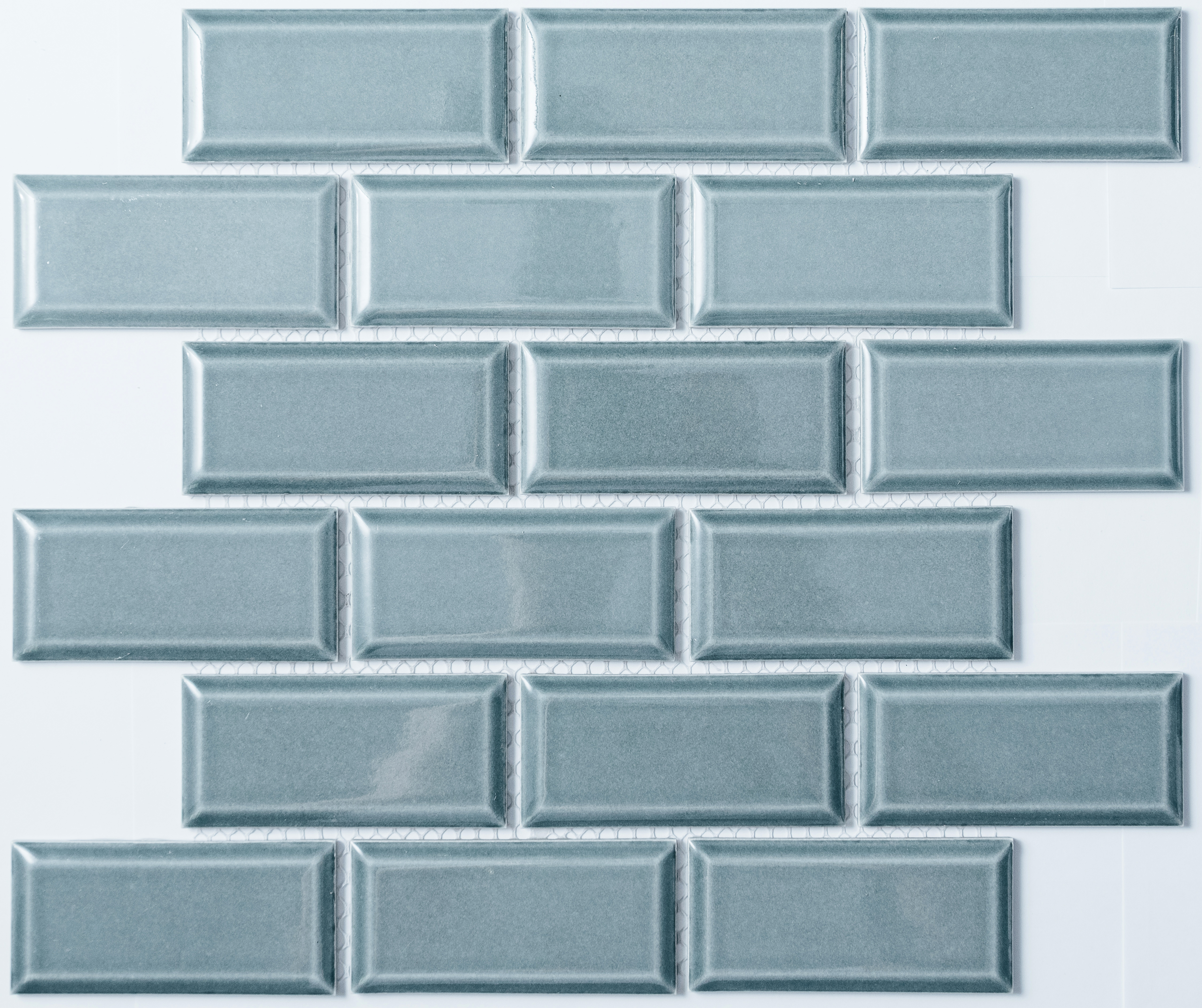 Изображение товара Декоративная керамическая мозаика NSMOSAIC Pr4595-36 серый 29.5x29.1см для интерьера и бассейнов