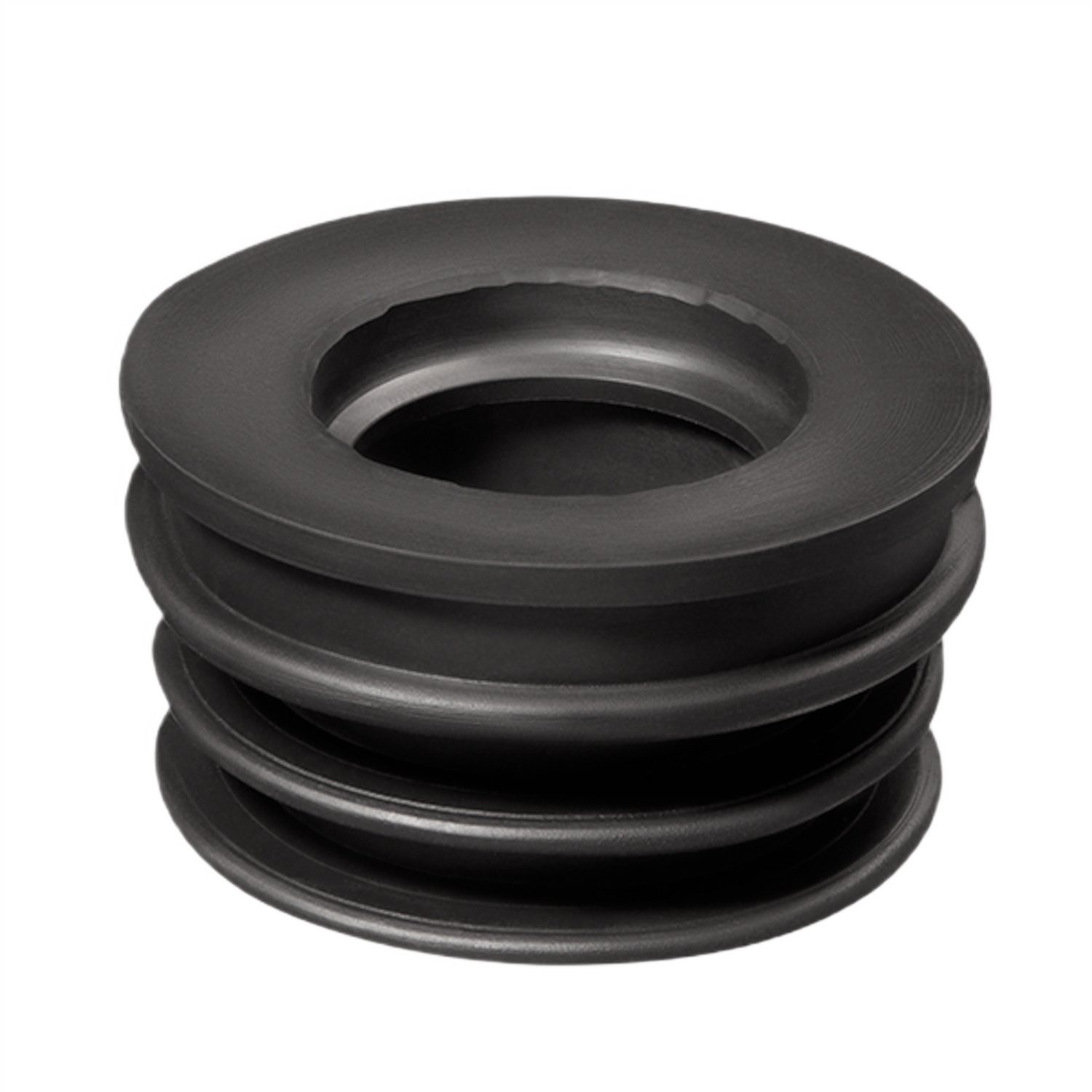 Изображение товара Манжета Профитт переходная Ø32x50мм сантехническая канализационная трехлепестковая черная