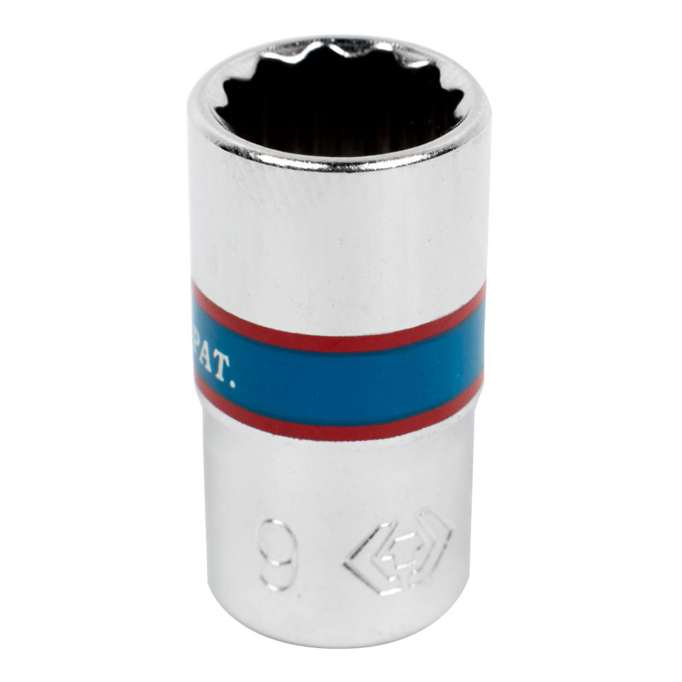 Изображение товара Торцевая головка двенадцатигранная King Tony 233009M 9 мм 1/4 дюйма