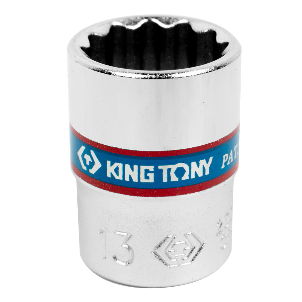 Изображение товара Торцевая головка двенадцатигранная King Tony 233013M 1/4 дюйма 13 мм