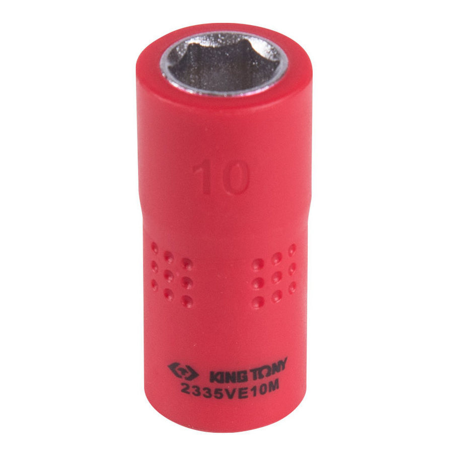 Изображение товара Торцевая головка шестигранная диэлектрическая 10 мм 1/4 дюйма King Tony 2335VE10M