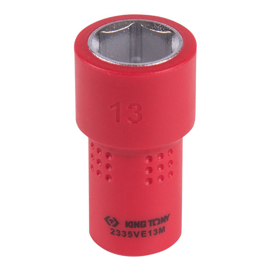 Изображение товара Торцевая головка шестигранная диэлектрическая King Tony 2335VE13M 1/4 дюйма 13 мм
