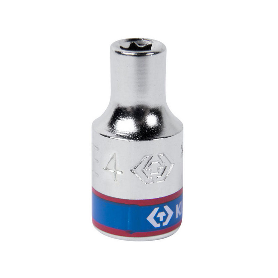 Изображение товара Торцевая головка Torx E-профиль 4 мм King Tony 237504M 1/4 дюйма