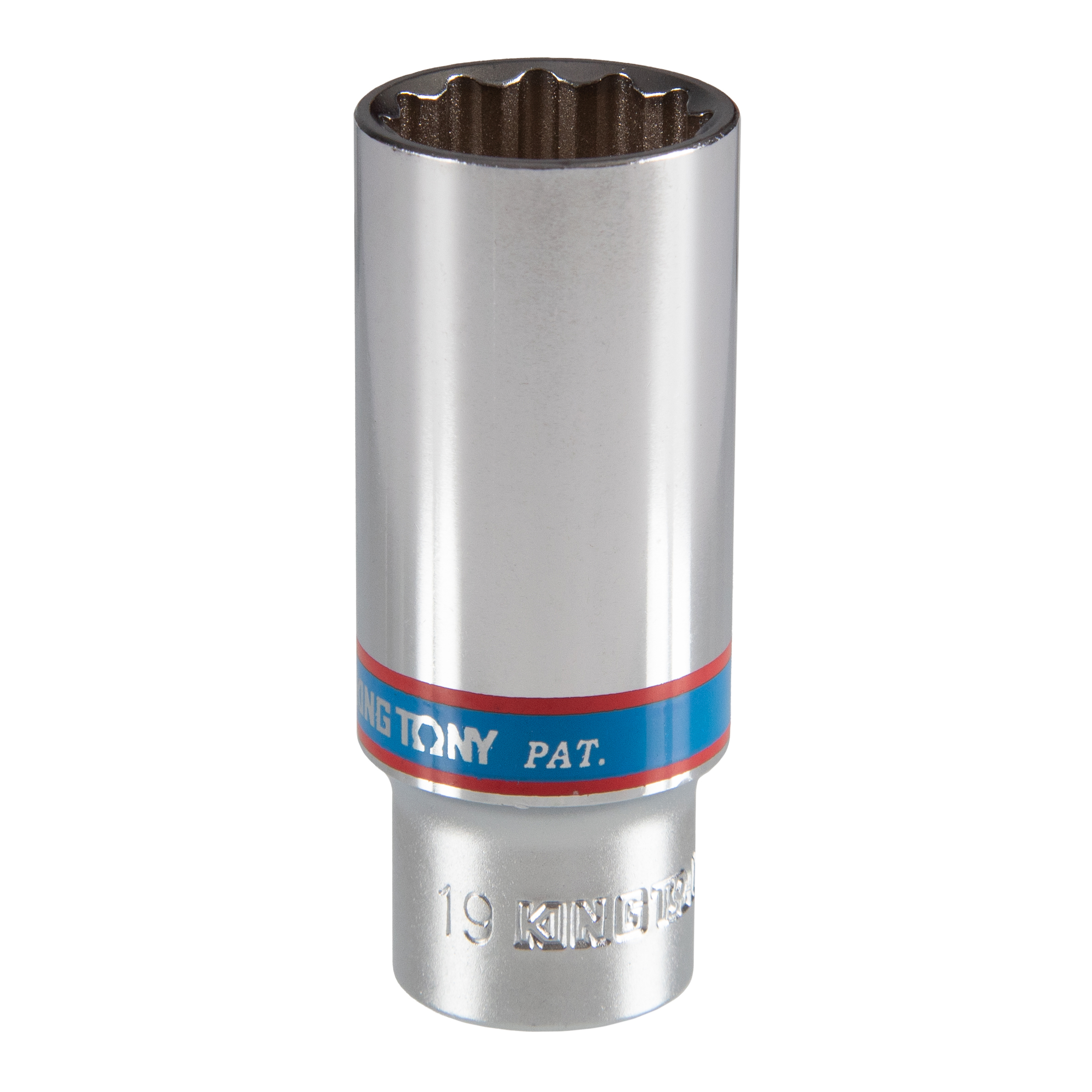 Изображение товара Торцевая головка удлиненная двенадцатигранная King Tony 19 мм 3/8 дюйма