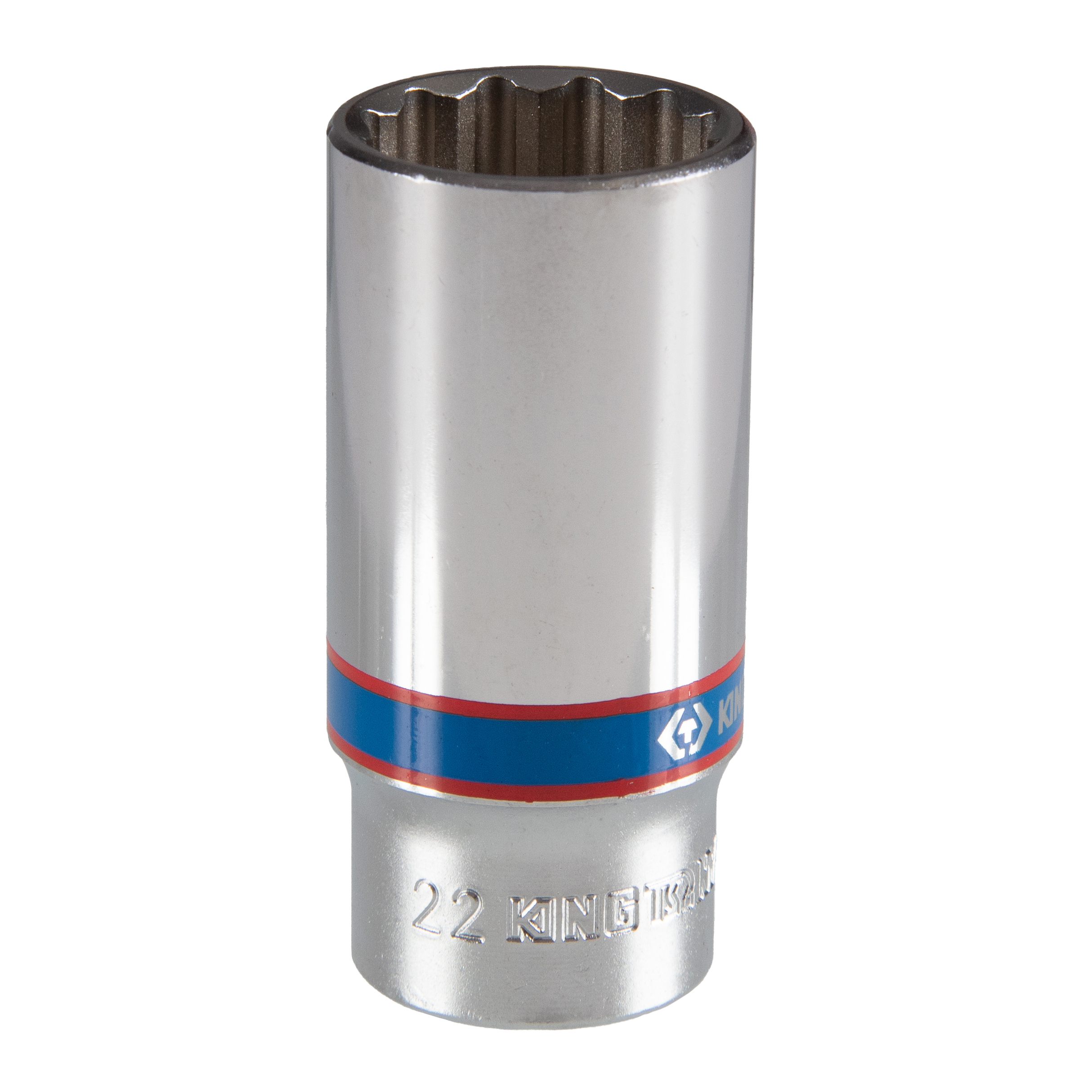 Изображение товара Торцевая головка удлиненная двенадцатигранная King Tony 22 мм 3/8 дюйма