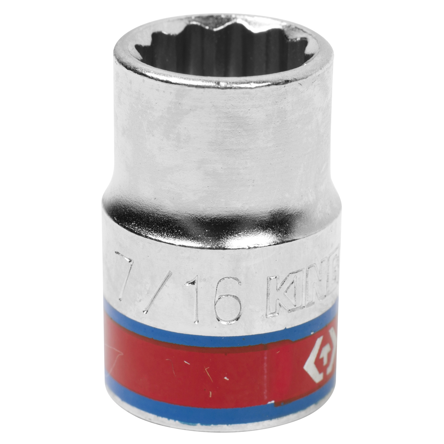 Изображение товара Торцевая головка двенадцатигранная King Tony 333014S 7/16 дюйма 3/8 квадрат