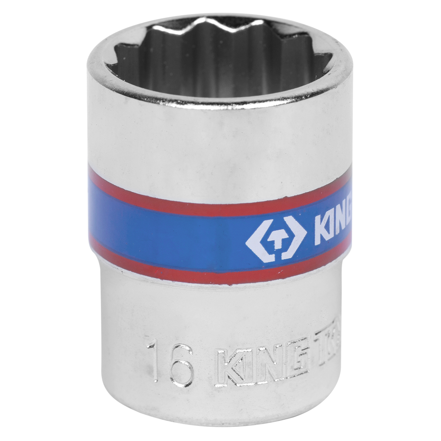 Изображение товара Торцевая головка двенадцатигранная King Tony 16 мм 3/8 дюйма для автомастерских