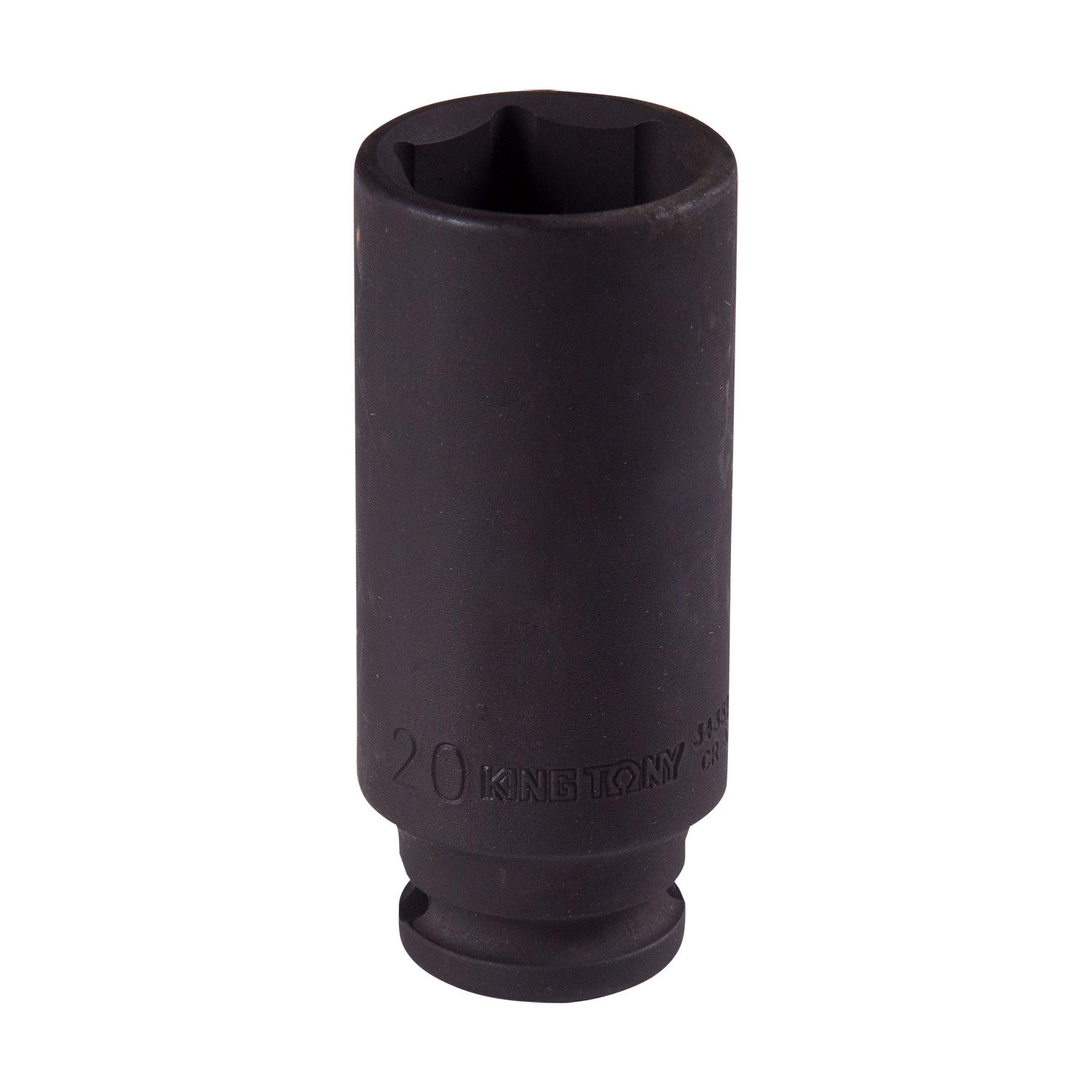 Изображение товара Ударная удлиненная шестигранная торцевая головка KING TONY 343520M 3/8 дюйма 20 мм