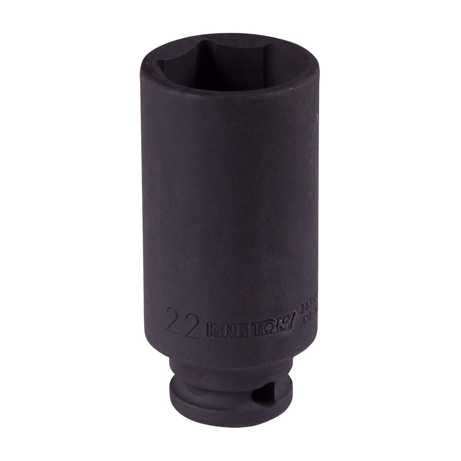 Изображение товара Торцевая головка ударная удлиненная шестигранная KING TONY 343522M 22 мм