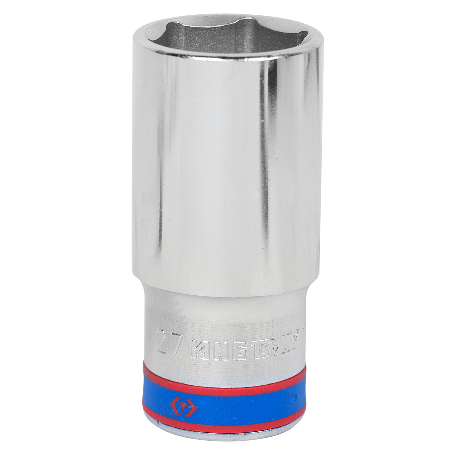 Изображение товара Удлиненная торцевая головка шестигранная 27 мм KING TONY 423527M