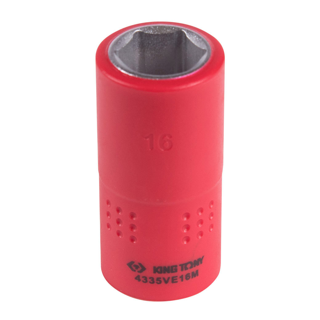 Изображение товара Диэлектрическая торцевая головка шестигранная KING TONY 16 мм 1/2 дюйма