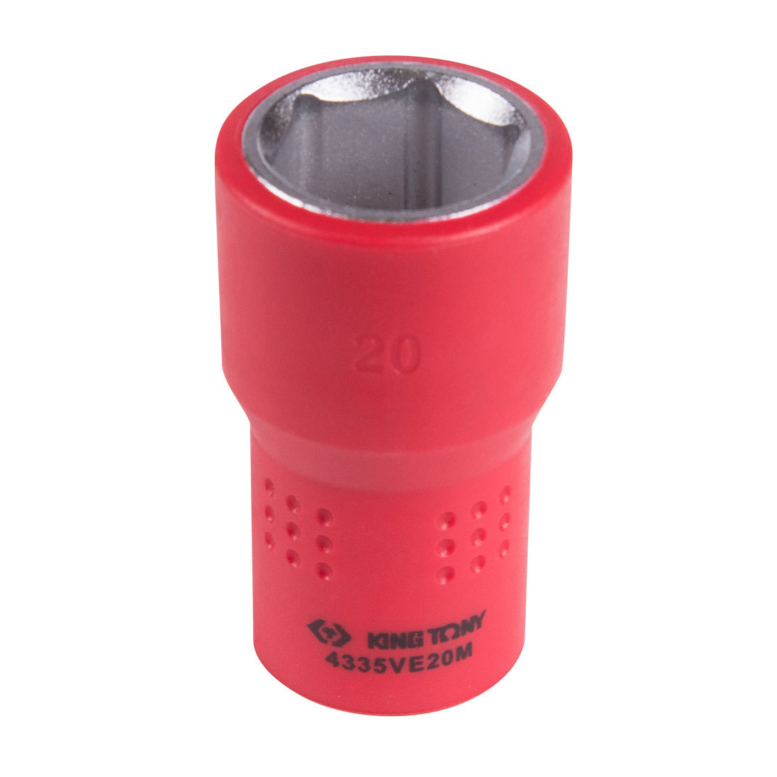Изображение товара Торцевая головка шестигранная диэлектрическая King Tony 1/2 дюйма 20 мм