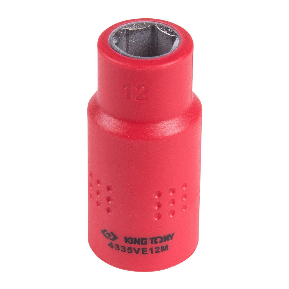 Изображение товара Диэлектрическая торцевая шестигранная головка King Tony 4335VE12M 12 мм для профессионалов