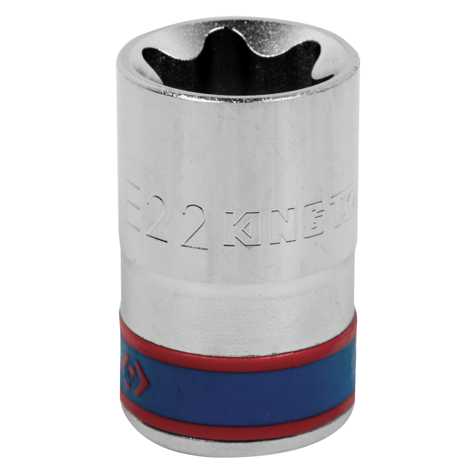 Изображение товара Торцевая головка Torx e-профиль 22 мм King Tony 437522M 1/2 дюйма