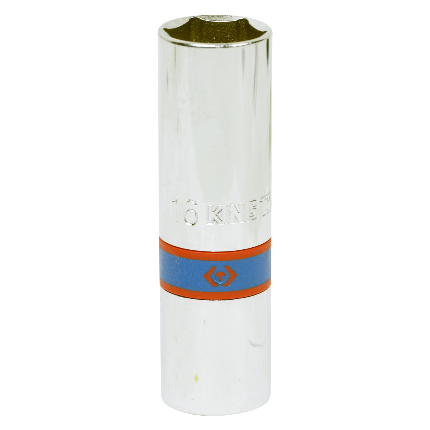 Изображение товара Торцевая свечная головка King Tony 16 мм 1/2 дюйма магнитная фиксатор