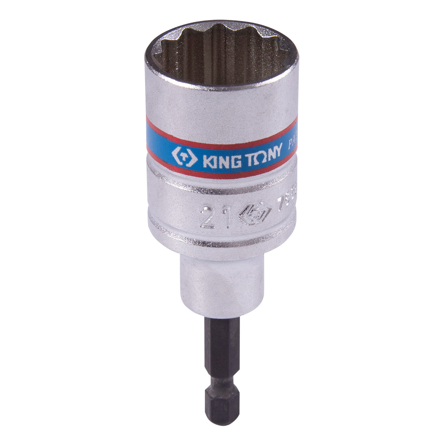 Изображение товара Торцевая головка двенадцатигранная King Tony 76B821M 1/4 дюйма 21 мм