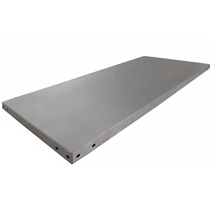 Изображение товара Полка для стеллажа Ironmebel Optimus l 70x60 см оцинкованная сталь нагрузка на полку 60 кг Изображение товара Полка для стеллажа Ironmebel Optimus l 70x60 см оцинкованная сталь нагрузка на полку 60 кг